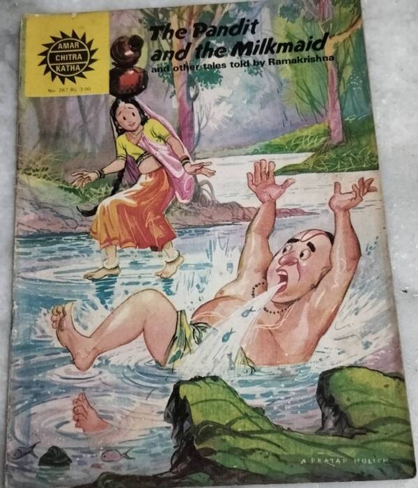 The Pandit and the Milkmaid - Amar Chitra Katha