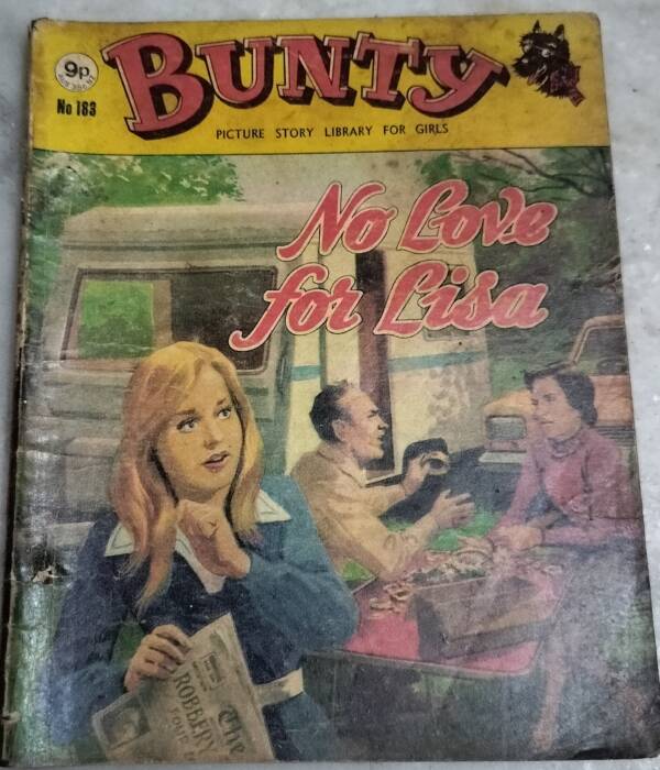 No Love for Lisa - Bunty - Picture Story Library for Girls