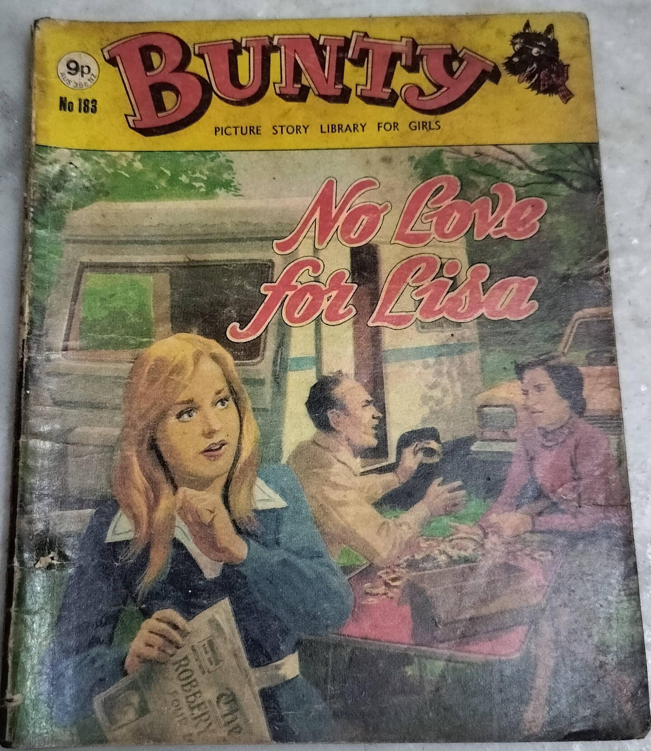 No Love for Lisa – Bunty – Picture Story Library for Girls