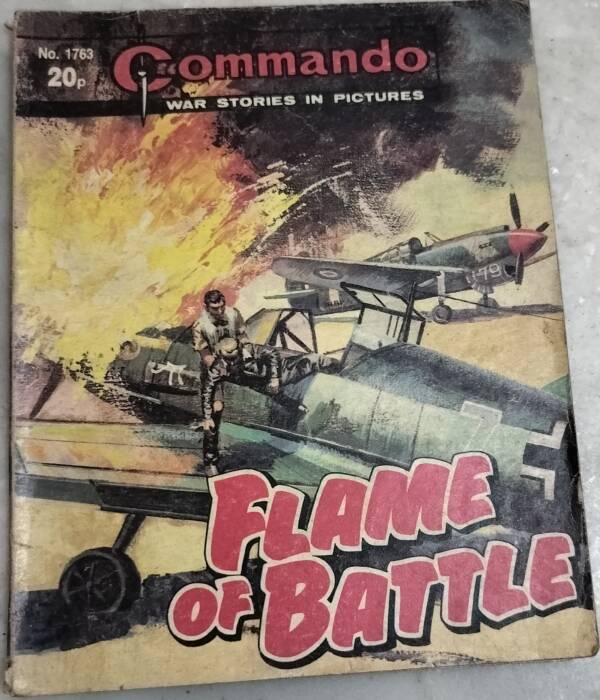Flame of Battle - Commando - War Stories in Pictures
