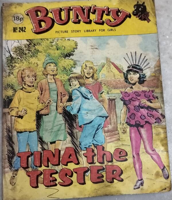Tina the Tester - Bunty - Picture Story Library for Girls